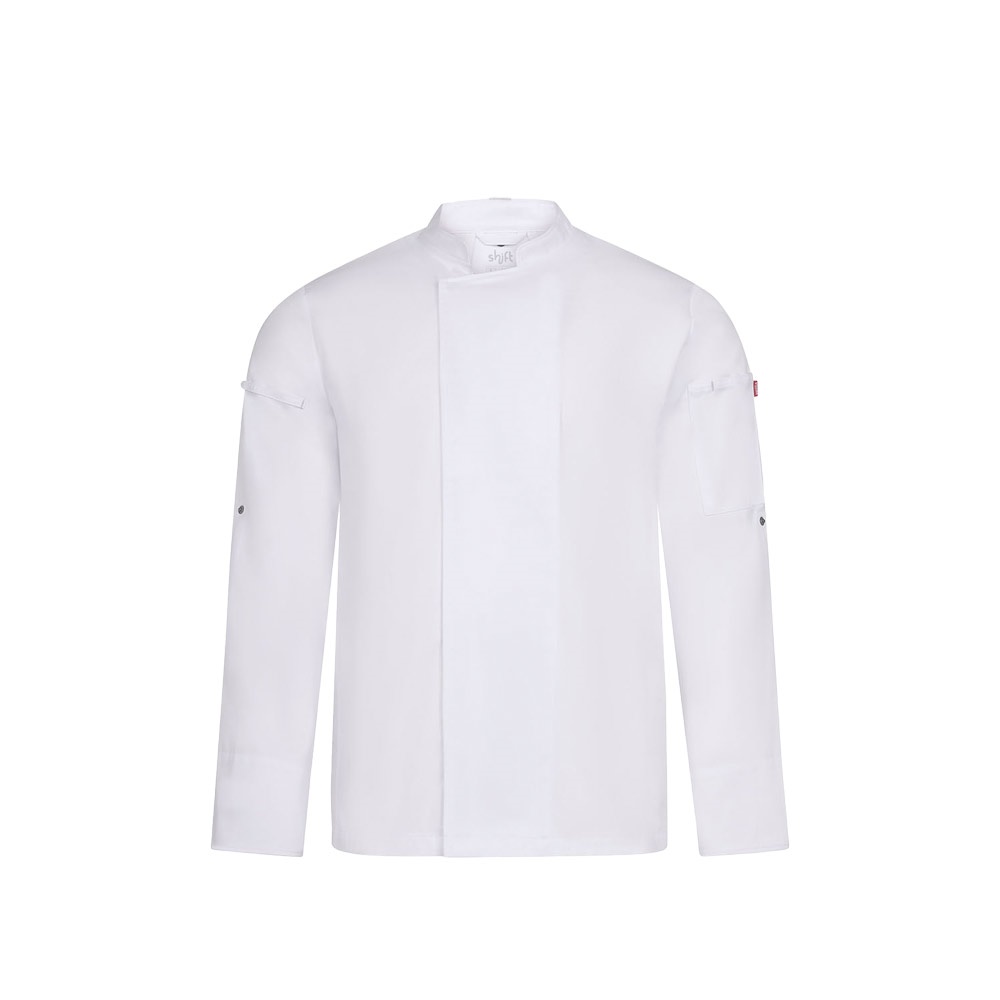 VL AGNI. Kochjacke Unisex (190 g/m²), aus Baumwolle (35 %) und recyceltem Polyester (65 %)