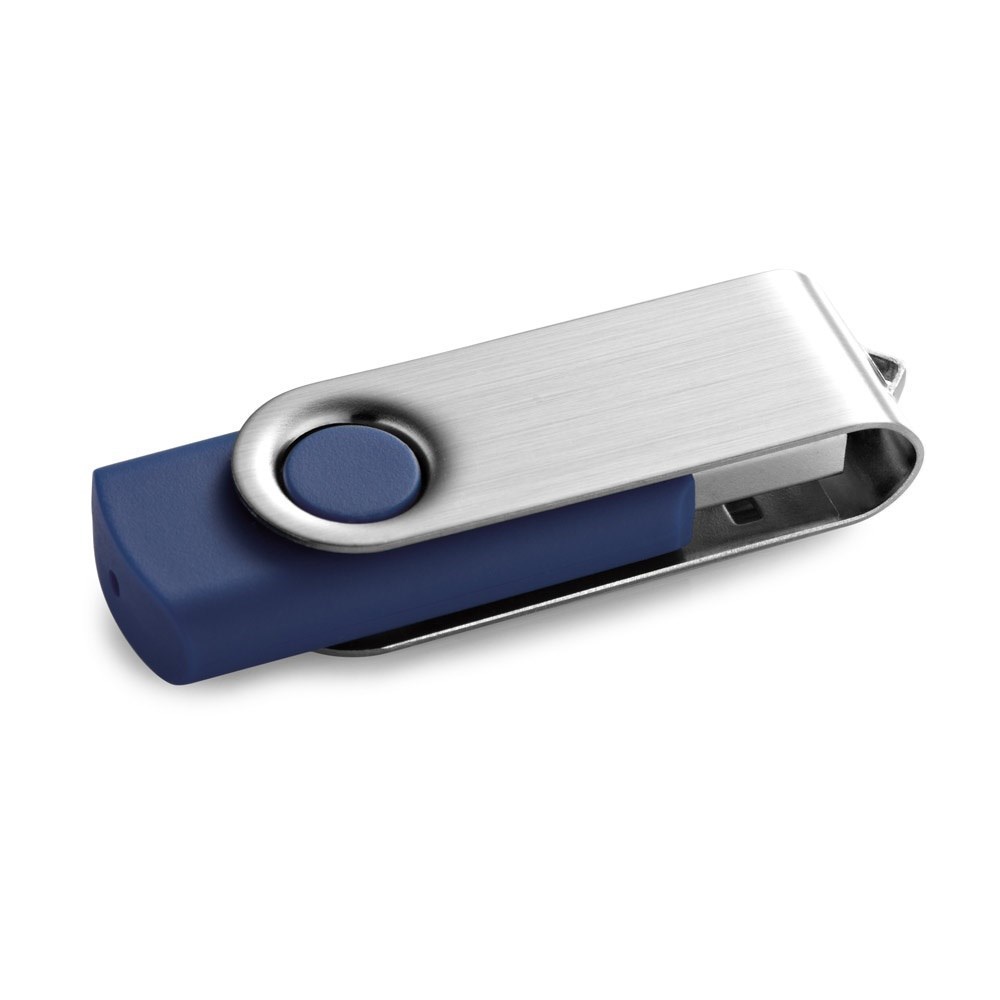 CLAUDIUS 8GB. USB-Stick 8 GB mit Metallclip - Blau