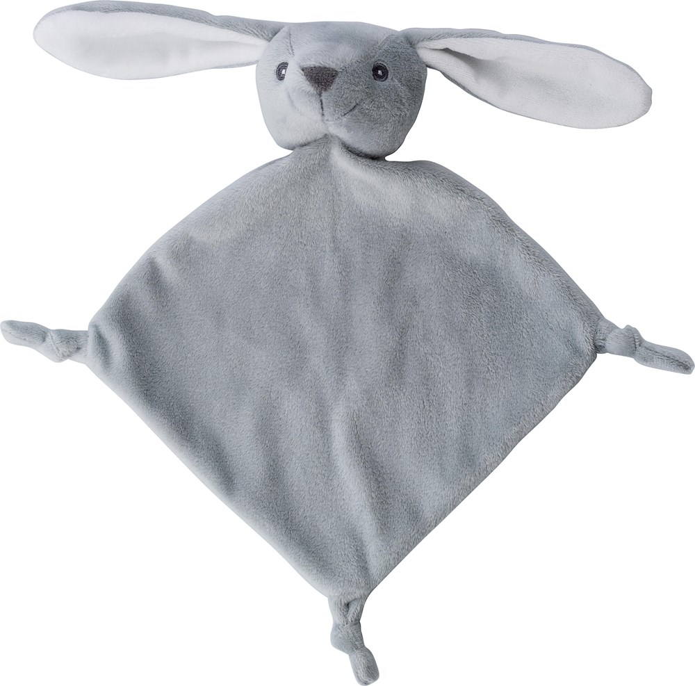 Plüsch-Schnuffeltuch Ameila - Grau