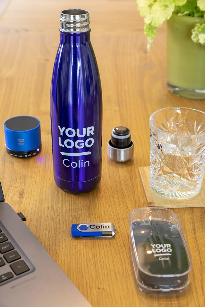 Doppelwandige Trinkflasche aus Edelstahl Lombok