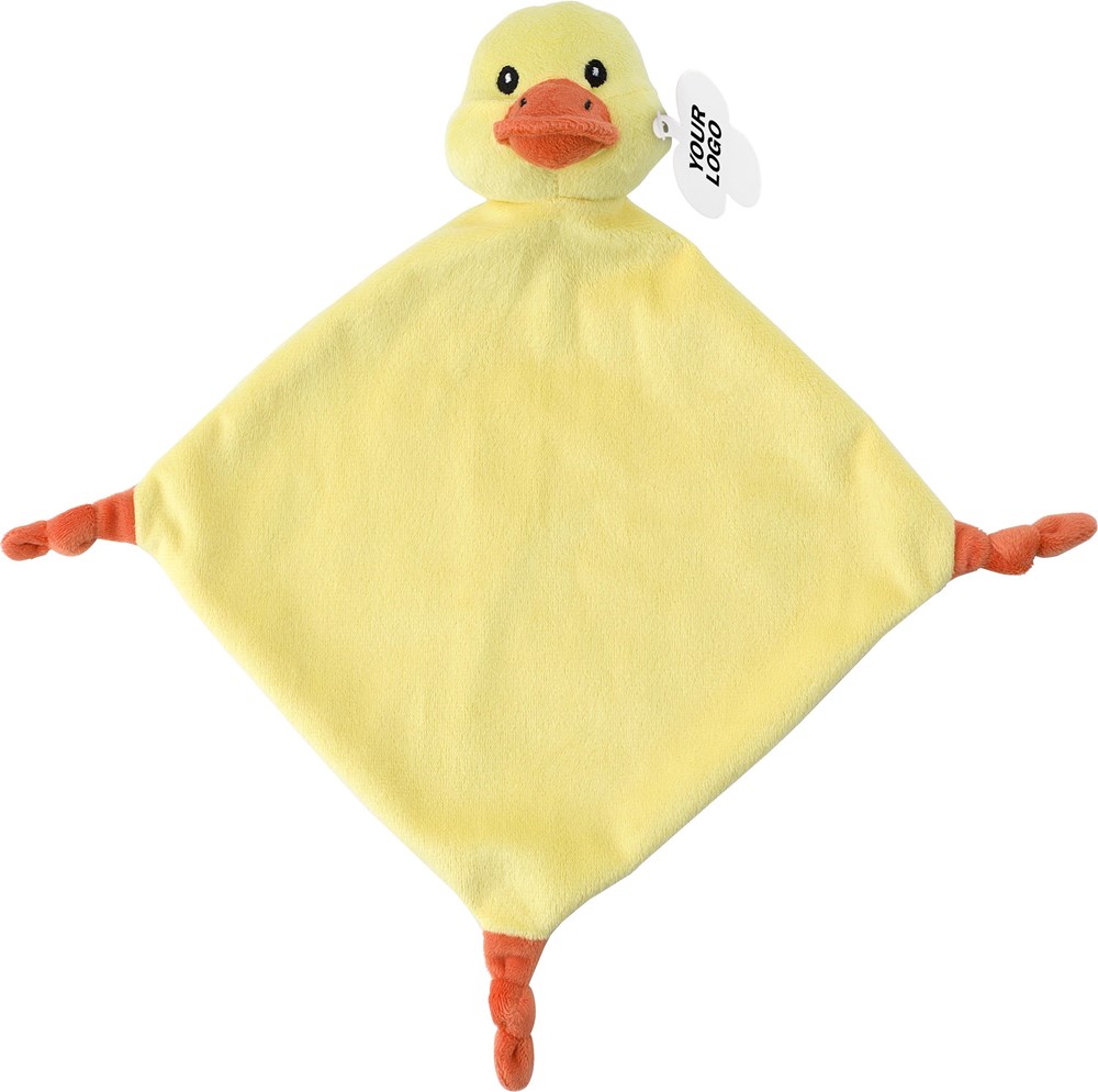 Plüsch-Schnuffeltuch Ameila - Gelb