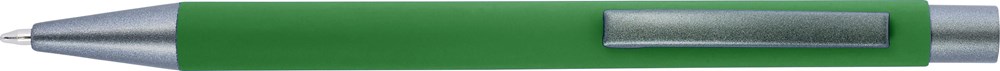 Kugelschreiber mit Softtouch-Oberfläche Emmett - Grün