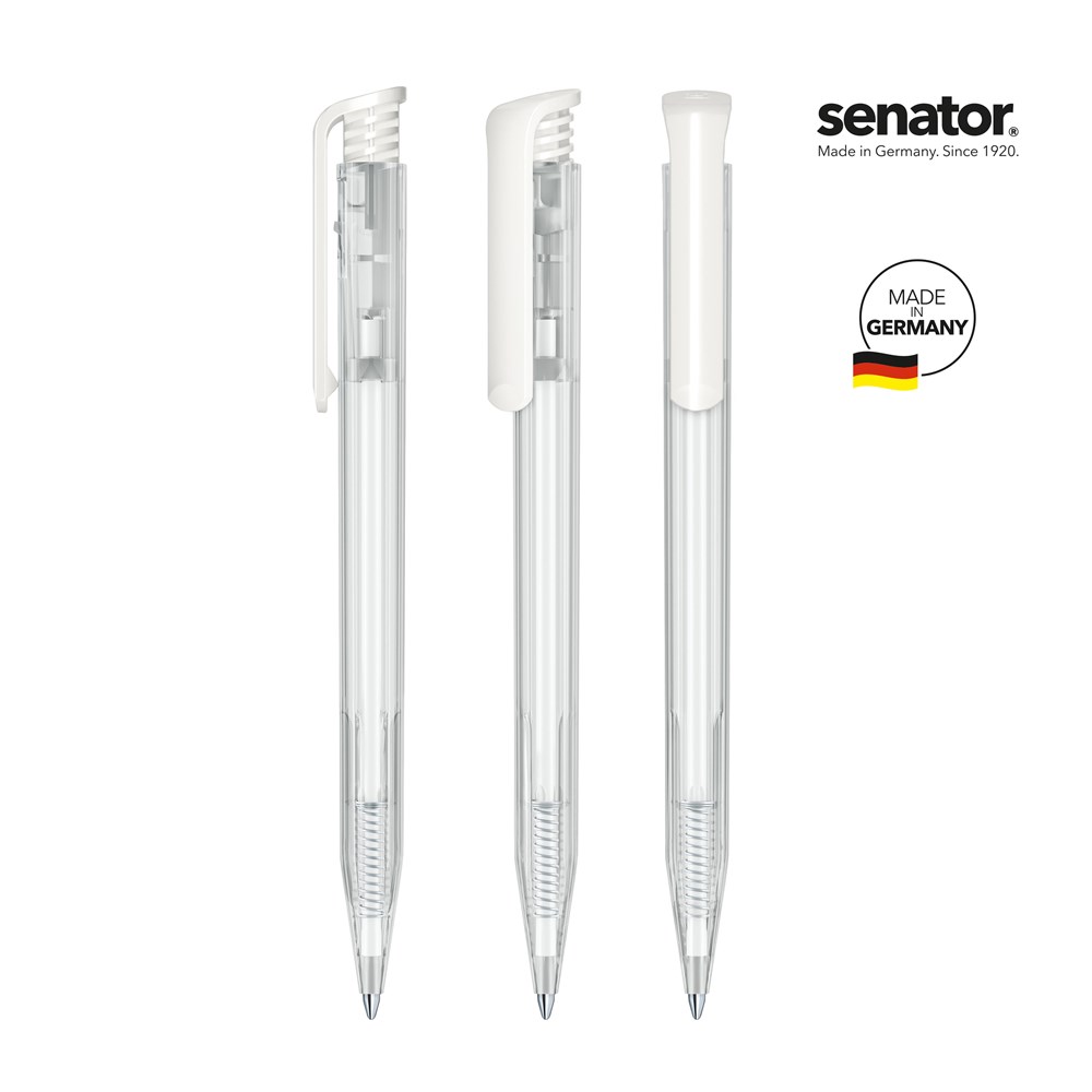 senator® Super Hit Clear  Druckkugelschreiber - clear