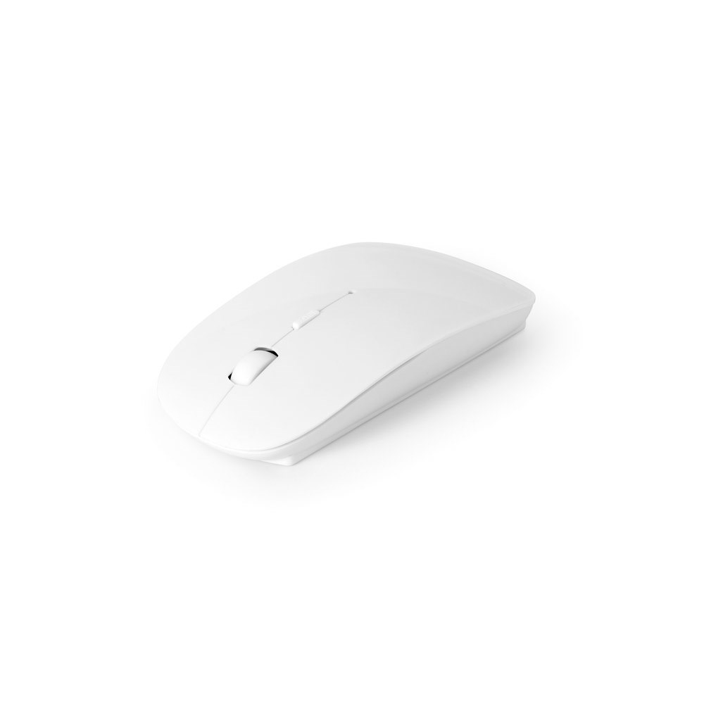 BLACKWELL. Wireless Maus batteriebetriebene aus recyceltes ABS (100% rABS) - Weiß